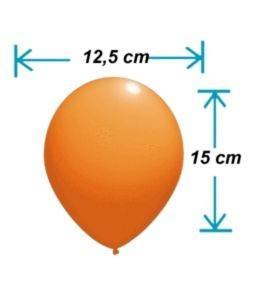 Balony lateksowe Chrom różowe srebro, 12,5 cm, 100 szt.