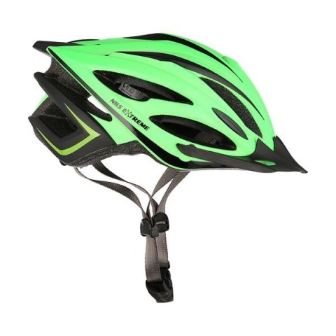 MTW202 ZIELONO-CZARNY ROZM. M (53-58CM) KASK NILS EXTREME