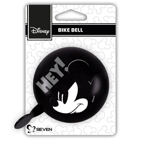 DZWONEK DO ROWERU RETRO MICKEY - BLACK HEY