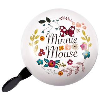 DZWONEK DO ROWERU RETRO MINNIE - FLOWERS